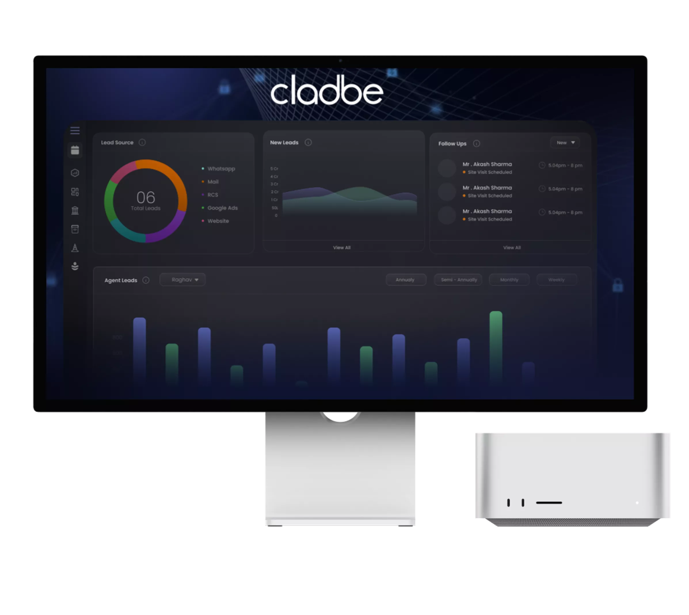 Cladbe Dashboard Analytics