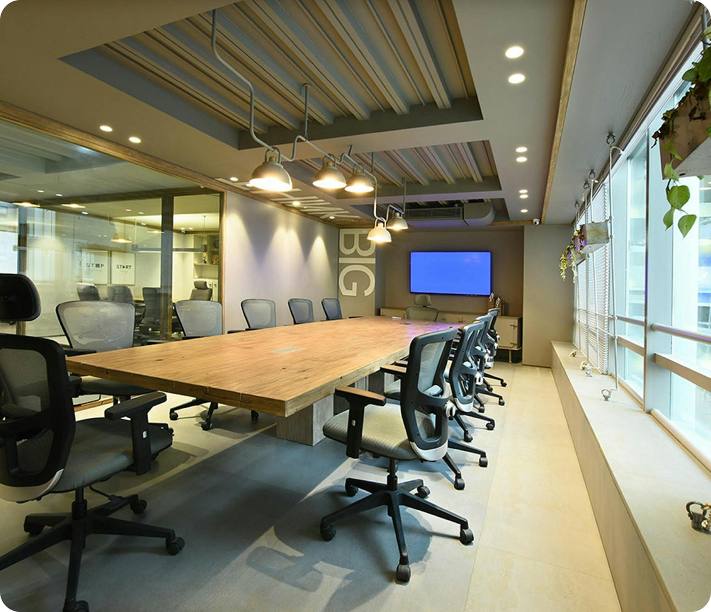 Modern conference room