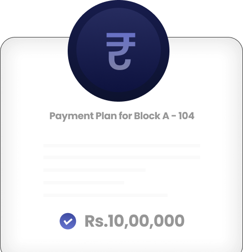 Payment plan card