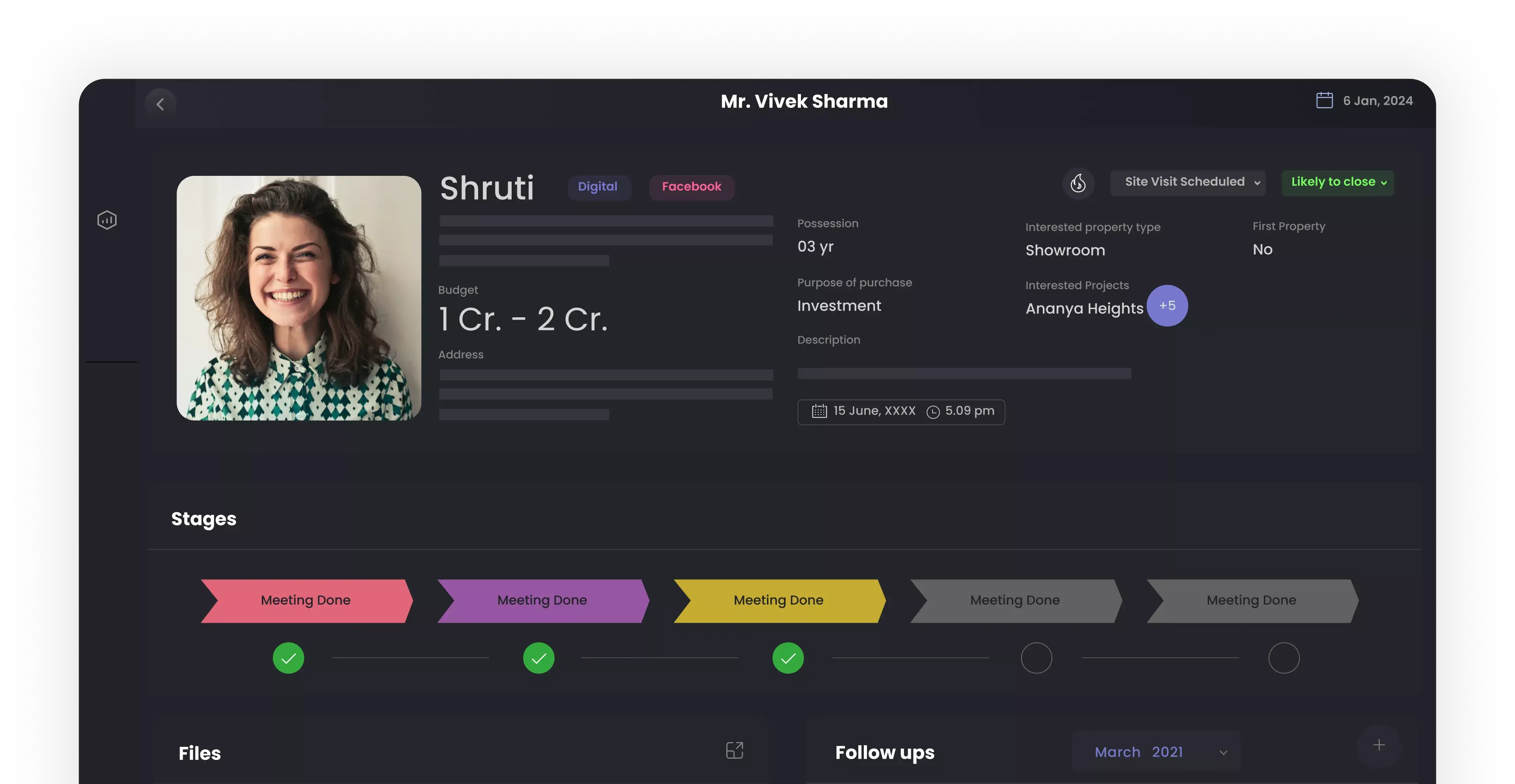 Lead Management Dashboard