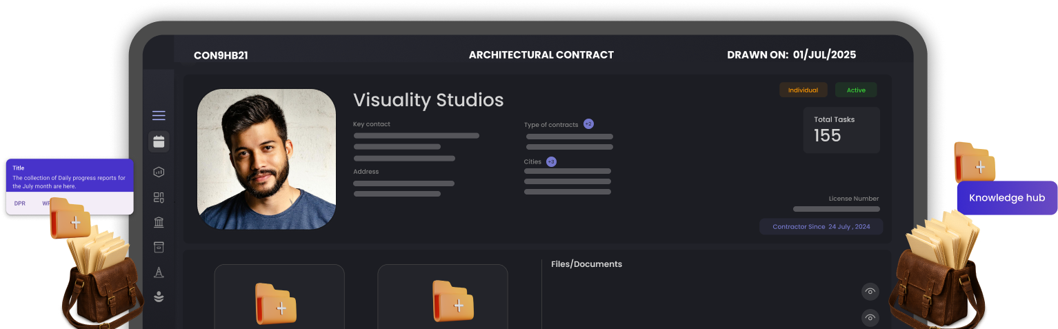 Architectural Contract Dashboard